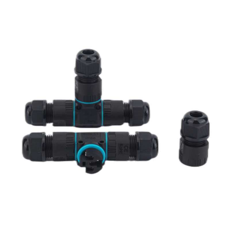 Connector3T-M20-2P/3P（三通T型螺丝款）